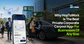 Best private corporate carpool app for employee transportation and commute management